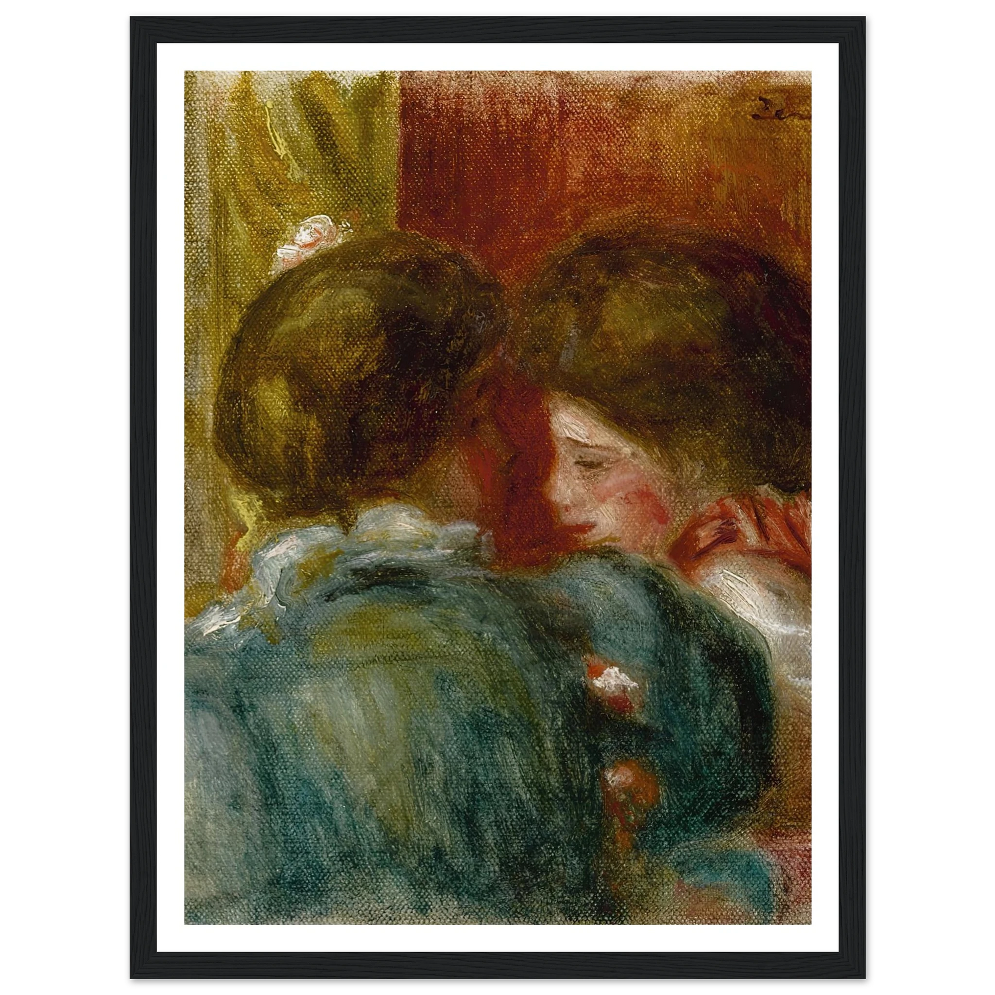 Deux femmes (circa 1903) Art Print | Pierre Auguste Renoir-Quipham Collections