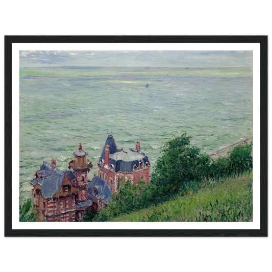 Villas at Trouville (1884) Art Print | Gustave Caillebotte-Quipham Collections