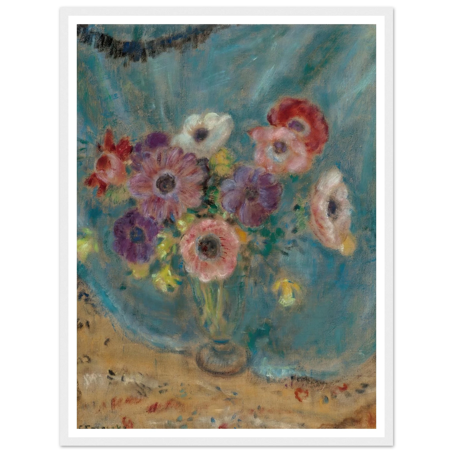 Floral Still Life Art Print | Frederick Carl Frieseke-Quipham Collections