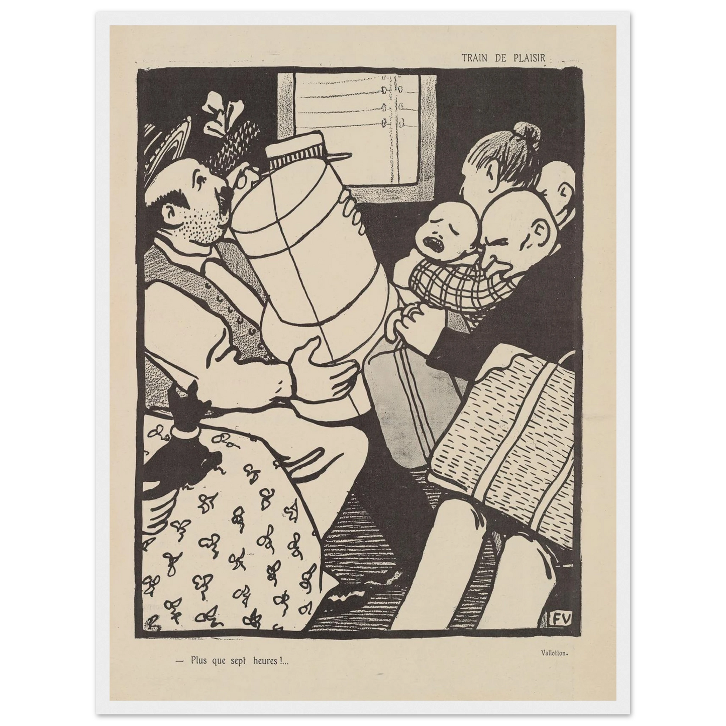 13 septembre 1903 Art Print | Felix Vallotton-Quipham Collections