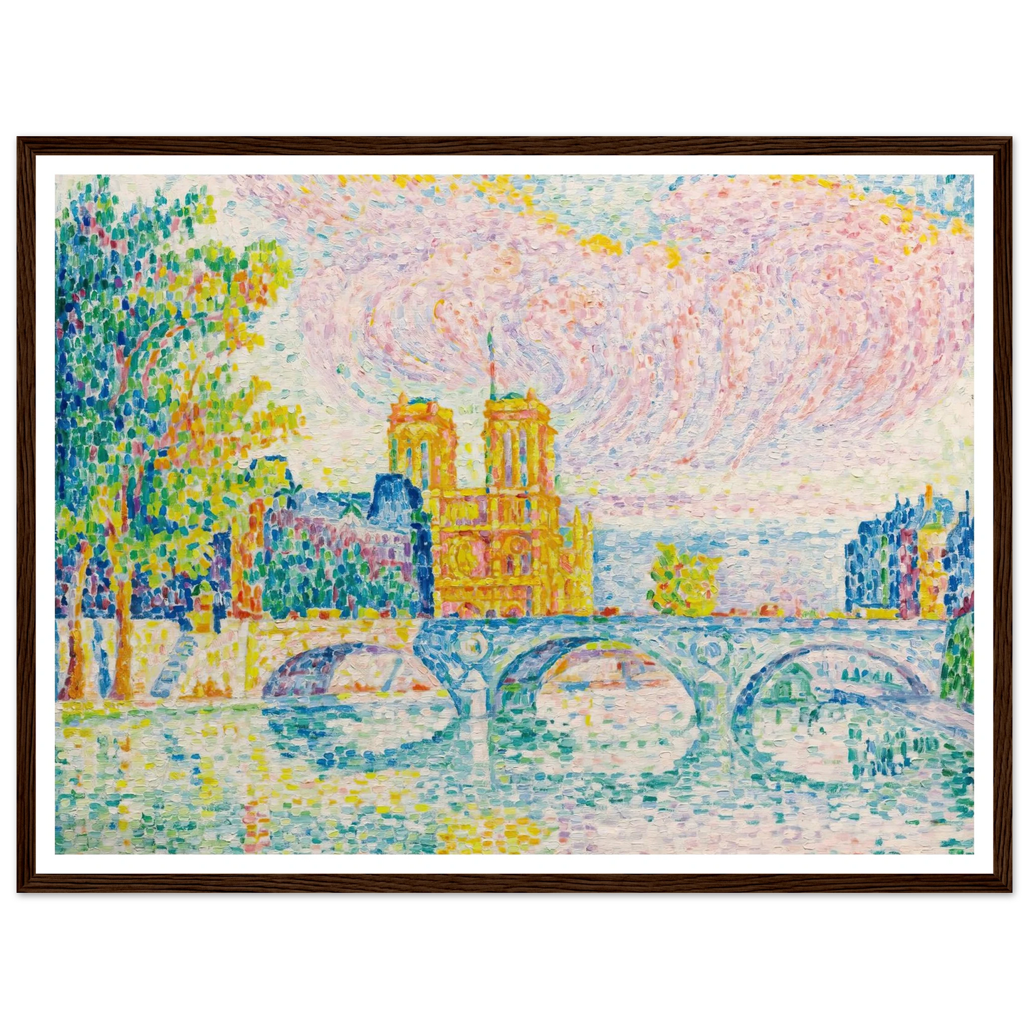 La Cité, Paris (1934) Art Print | Paul Signac-Quipham Collections