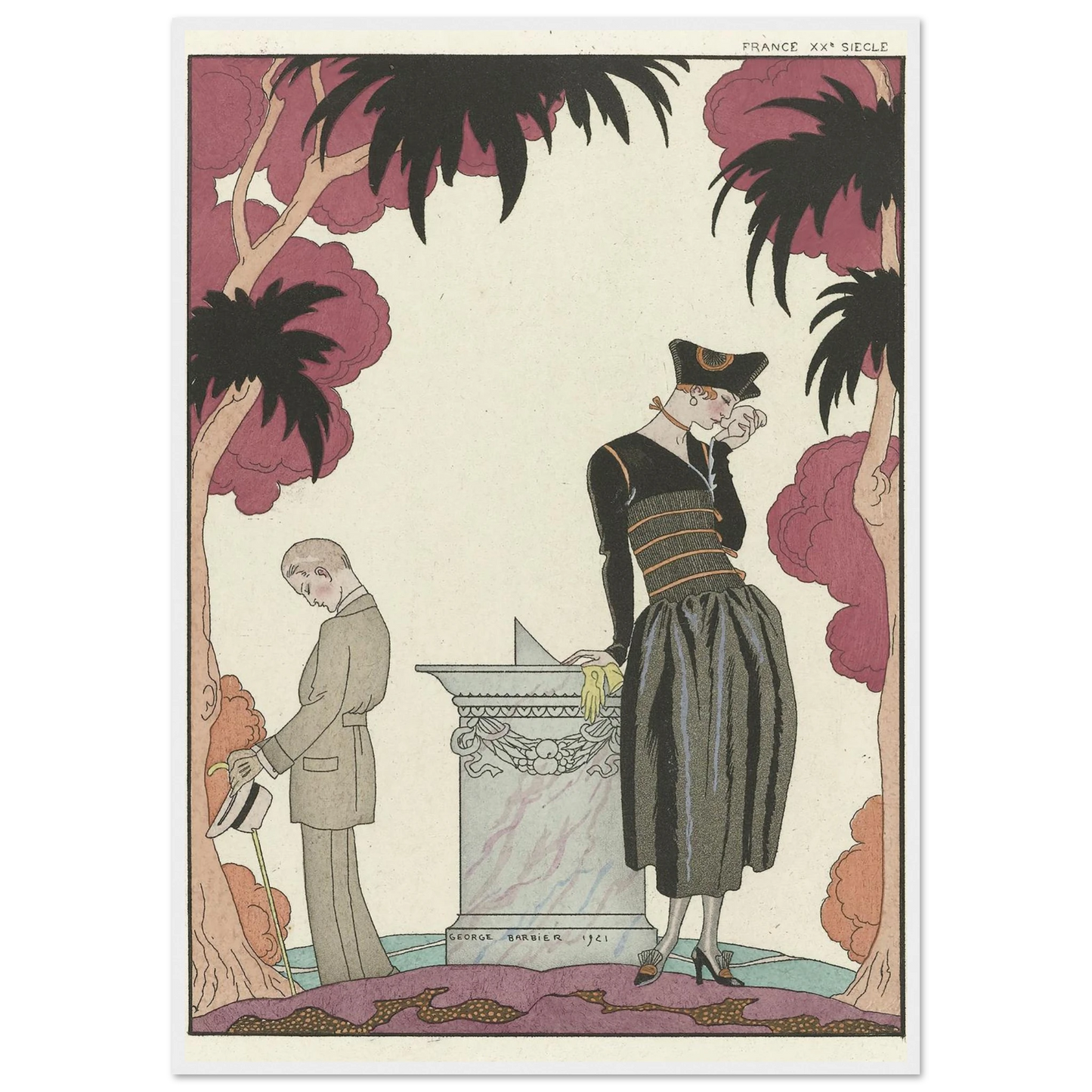 Le Cadran Solaire (1921) Art Print | George Barbier-Quipham Collections