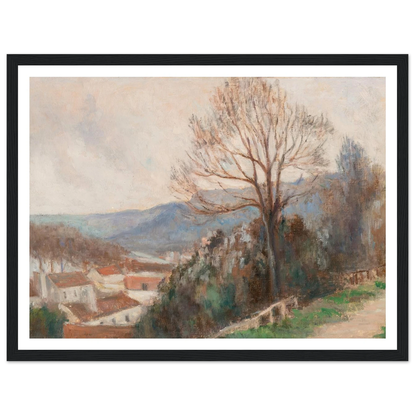 La Seine vue des hauteurs de Rolleboise Art Print | Maximilien Luce-Quipham Collections