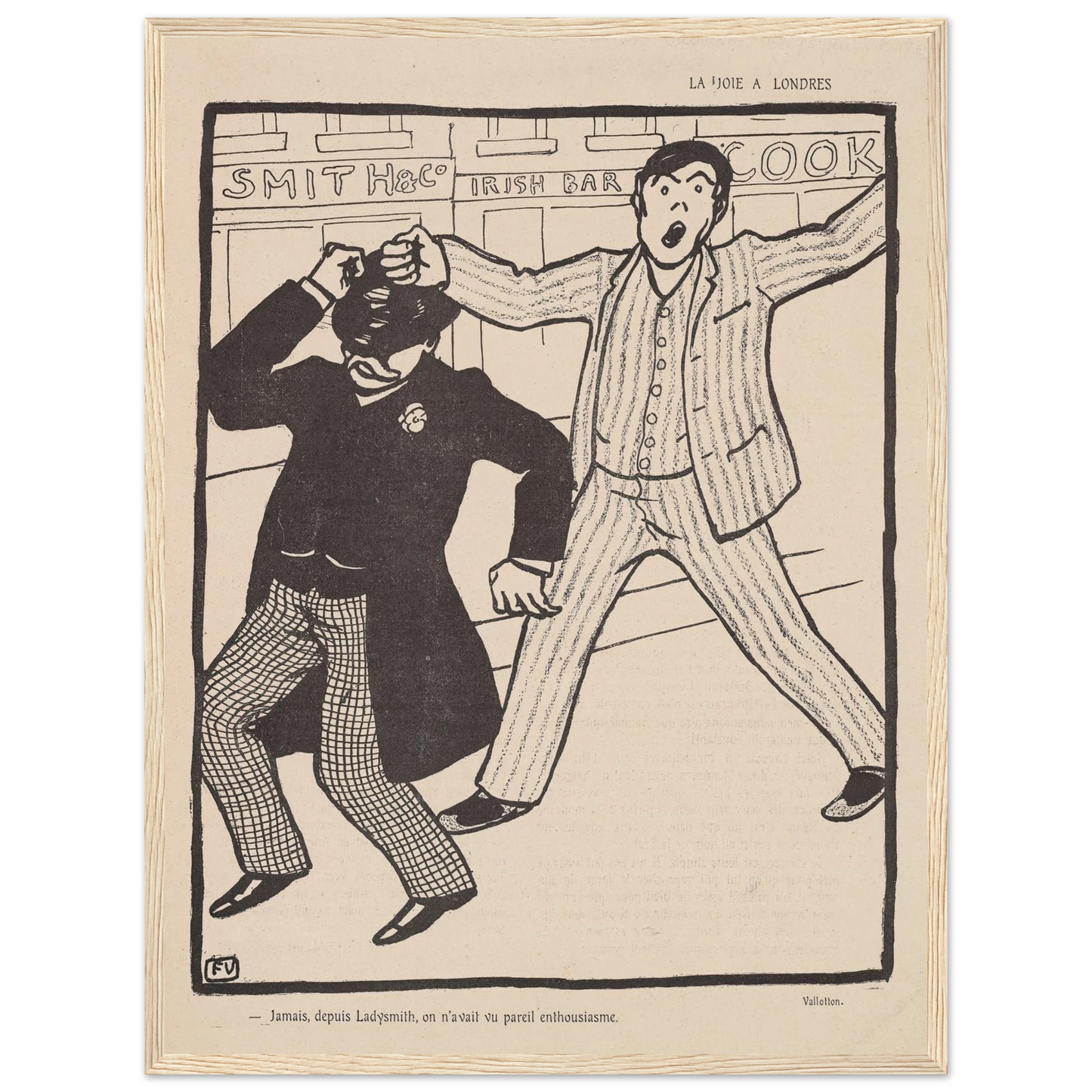 18 juillet 1903 Art Print | Felix Vallotton-Quipham Collections