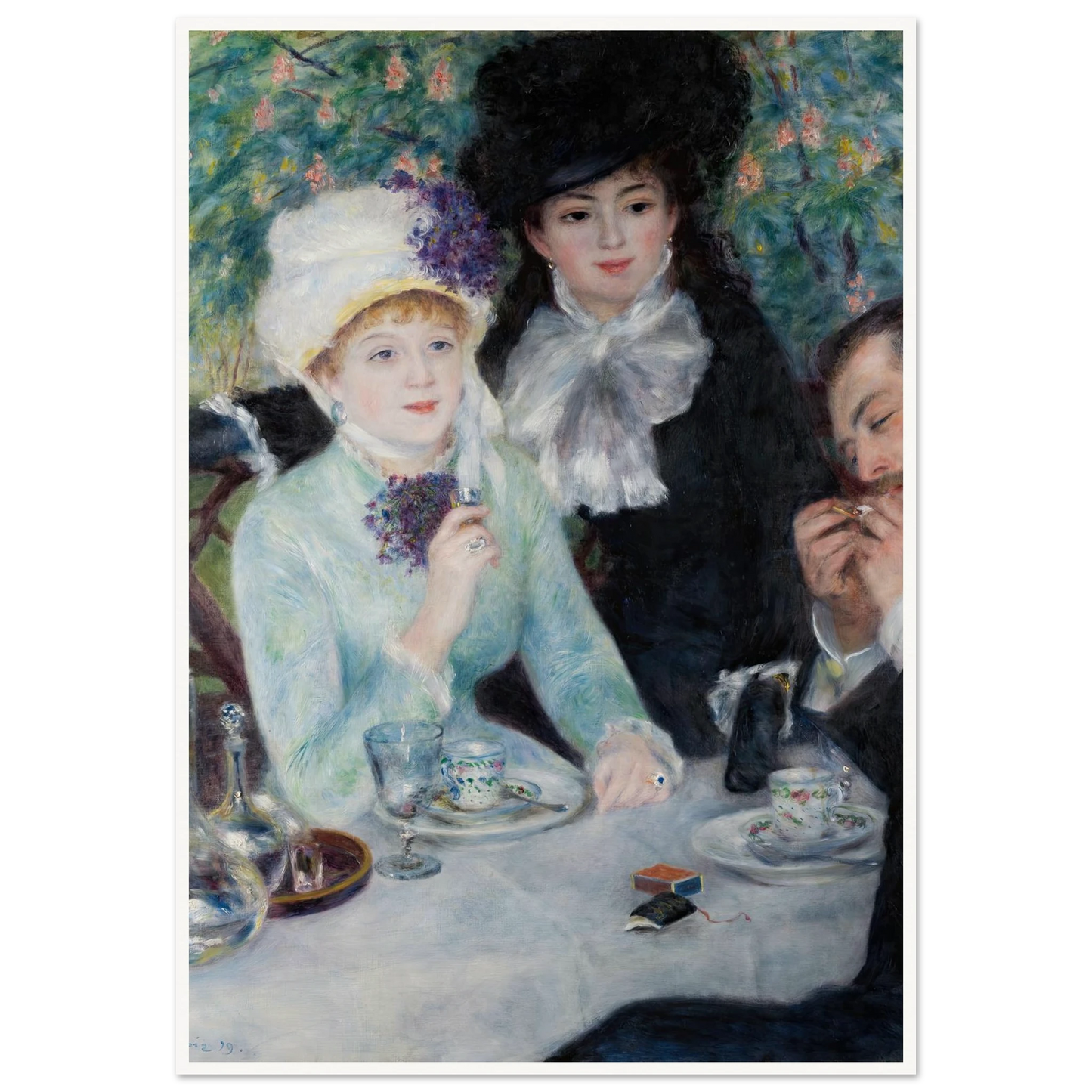 After the Luncheon (1879) Art Print | Pierre Auguste Renoir-Quipham Collections