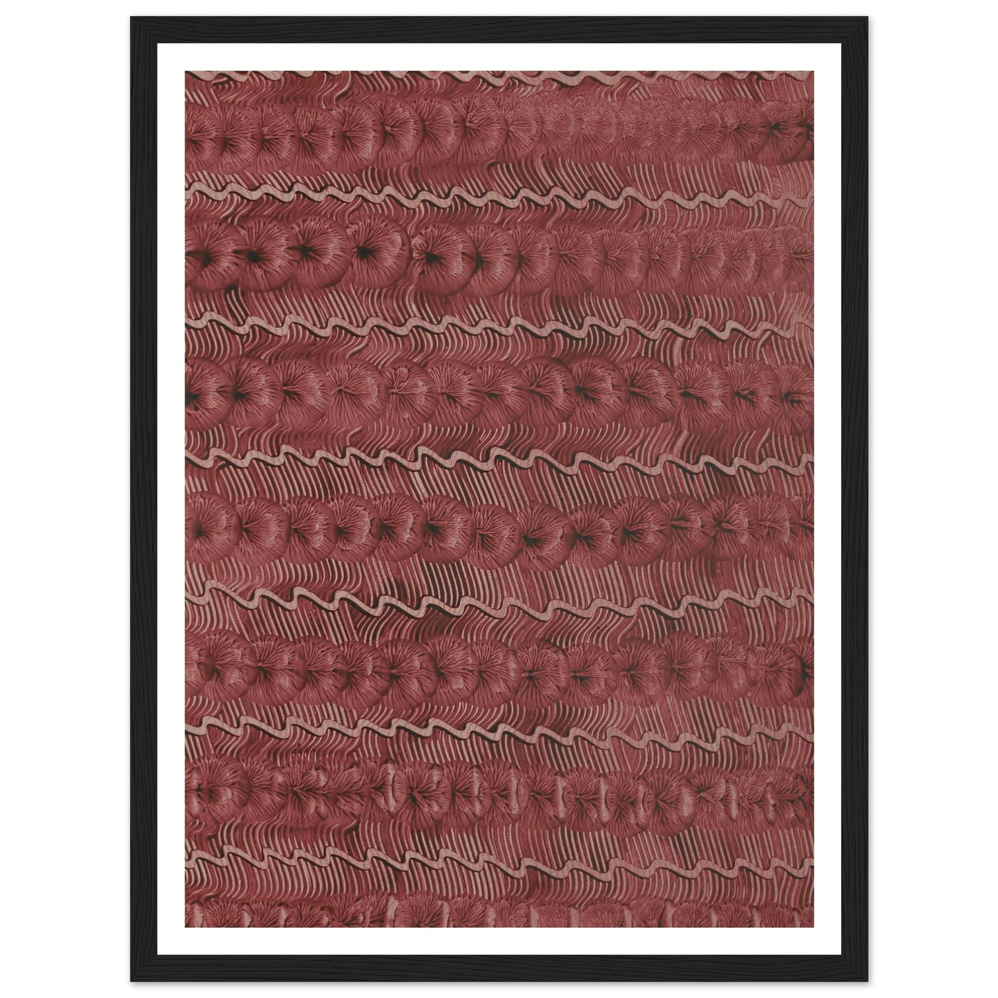 Kleisterpapier (Streifendekor) (1890 - 1910) Art Print | Anker Kyster-Quipham Collections