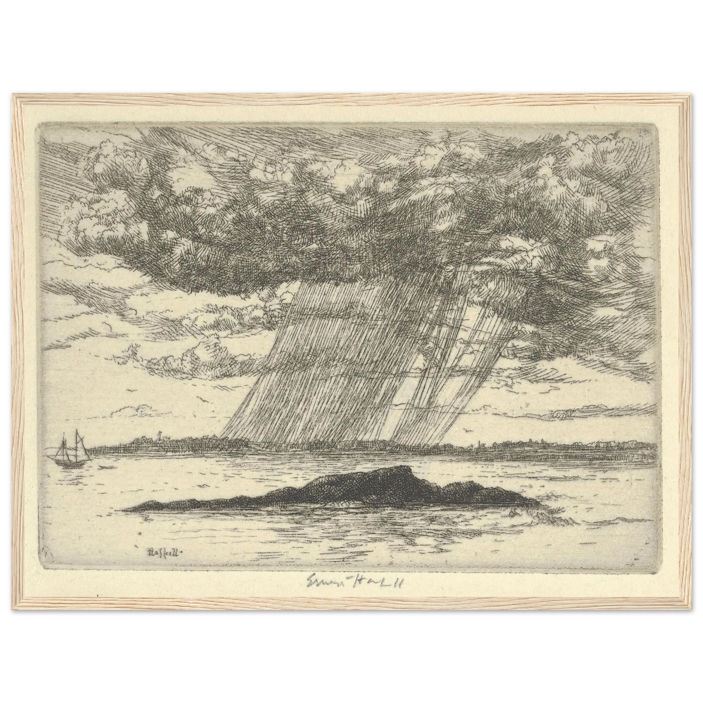 Black Snake Ledge (1912) Art Print | Ernest Haskell-Quipham Collections