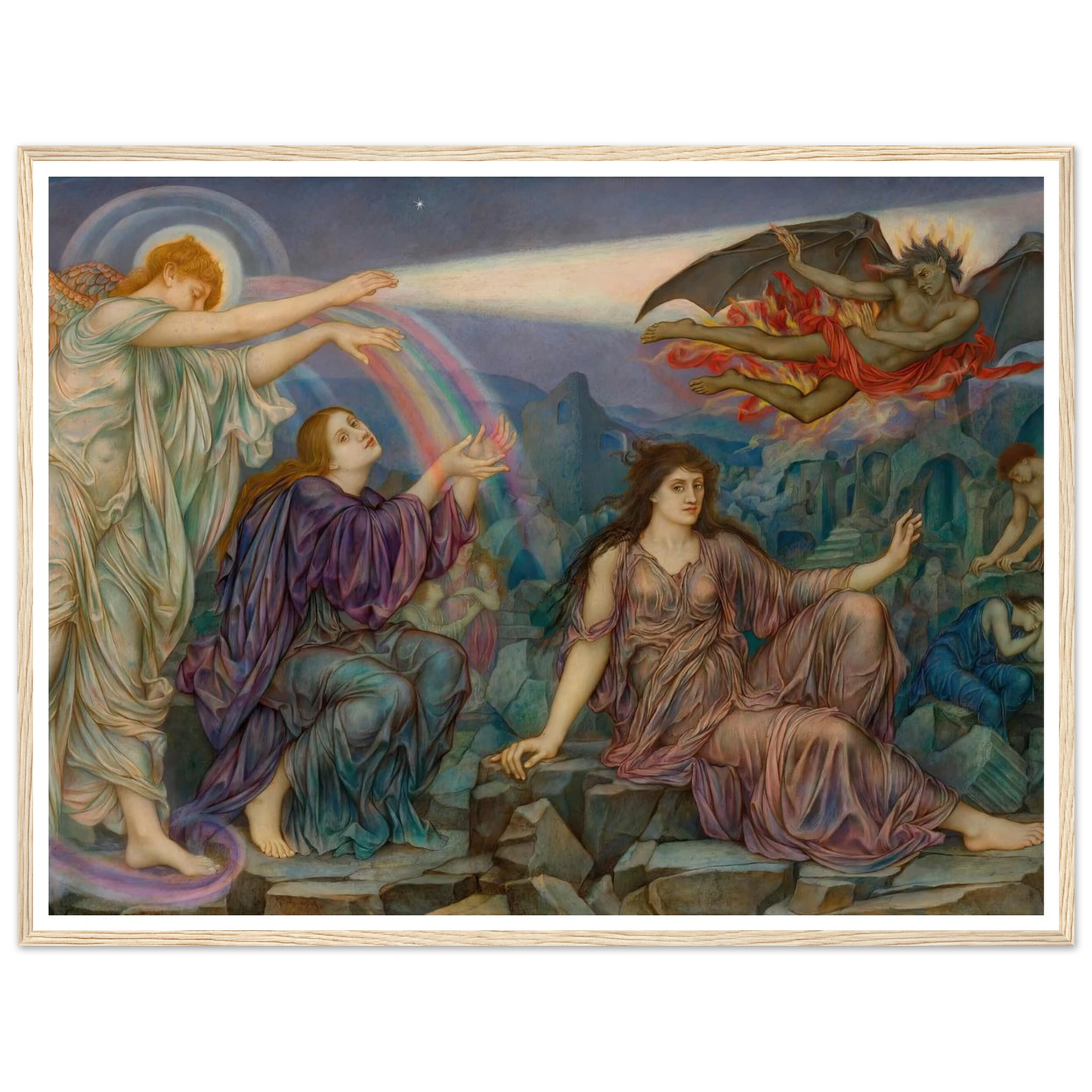 The Search-Light Art Print | Evelyn de Morgan-Quipham Collections