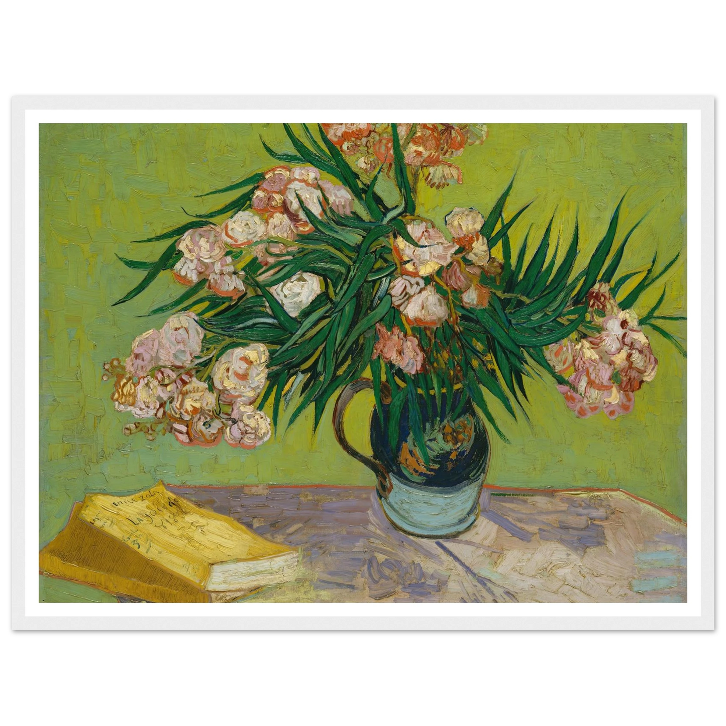 Oleanders (1888) Art Print | Vincent van Gogh-Quipham Collections