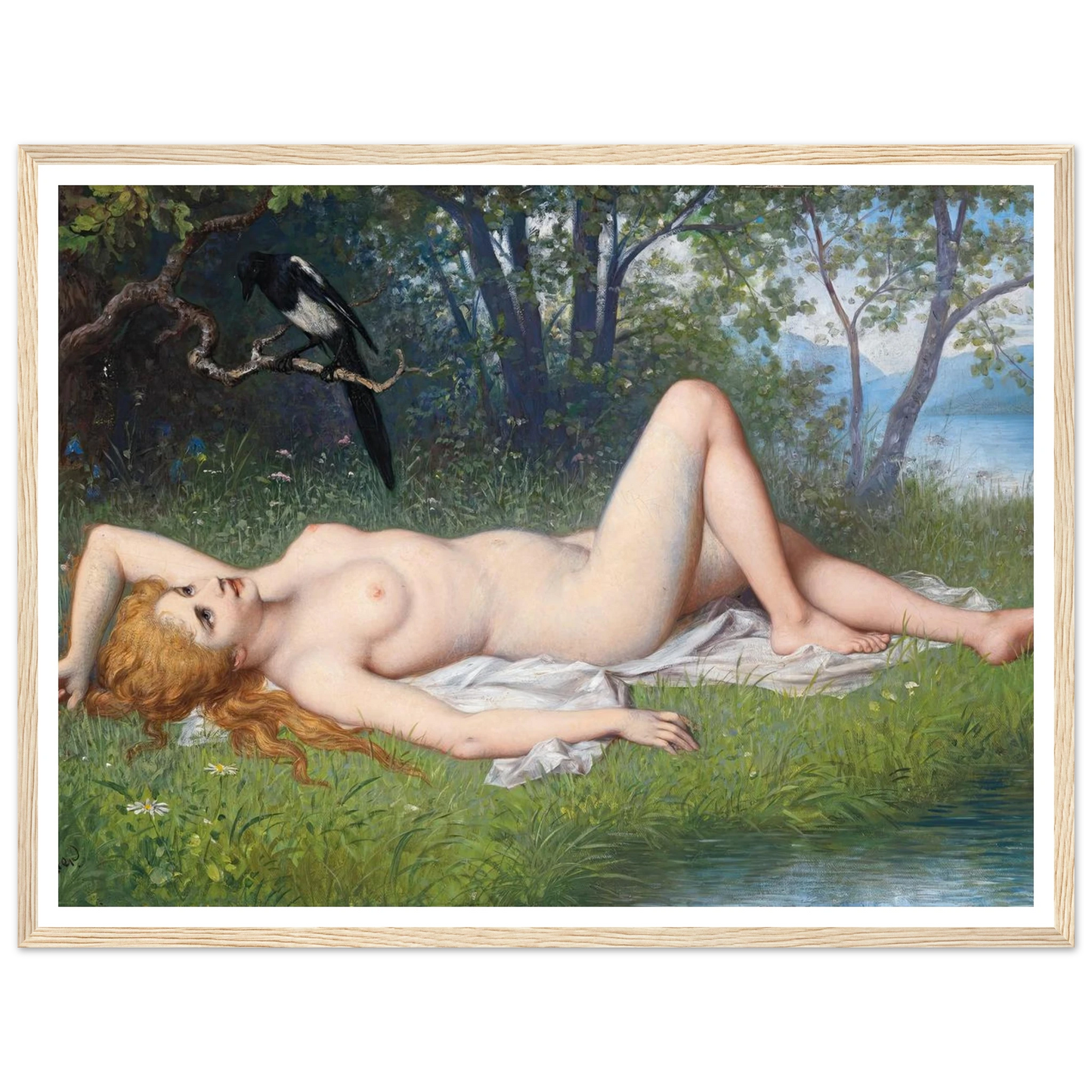 Die Elster Art Print | Carl Schweninger Jr-Quipham Collections