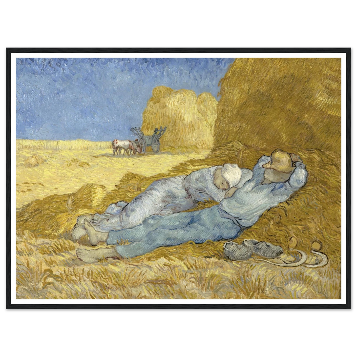 The Siesta (After Millet) Art Print | Vincent van Gogh-Quipham Collections