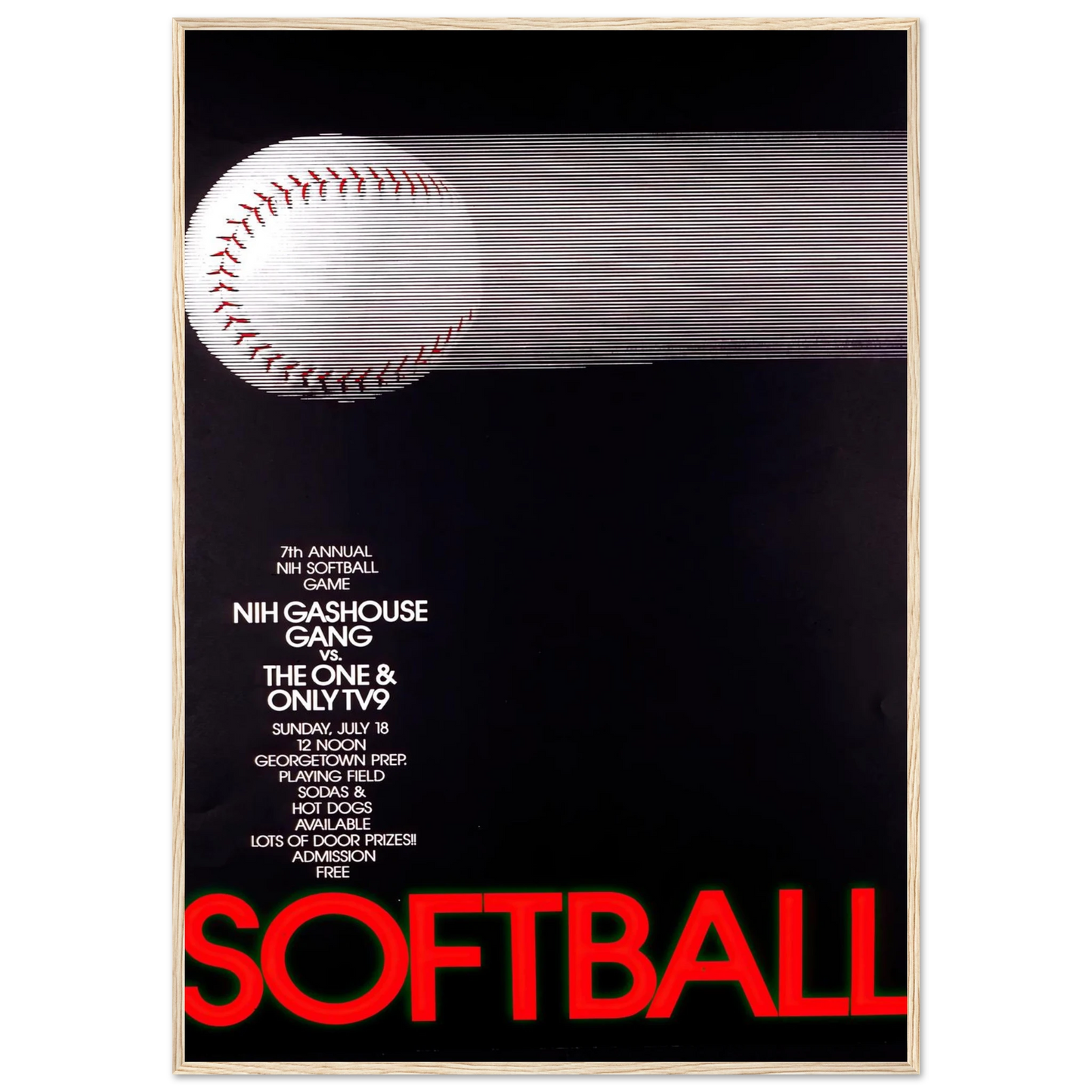 Softball (1982) Art Print | National Institutes of Health-Quipham Collections