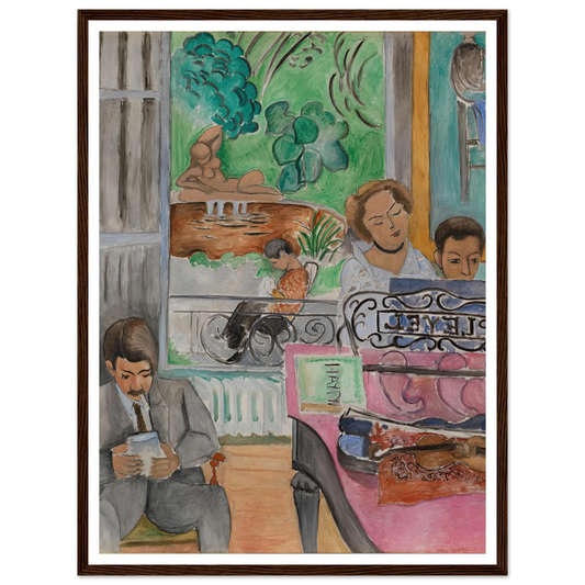 La Leçon de musique (1917) Art Print | Henri Matisse-Quipham Collections