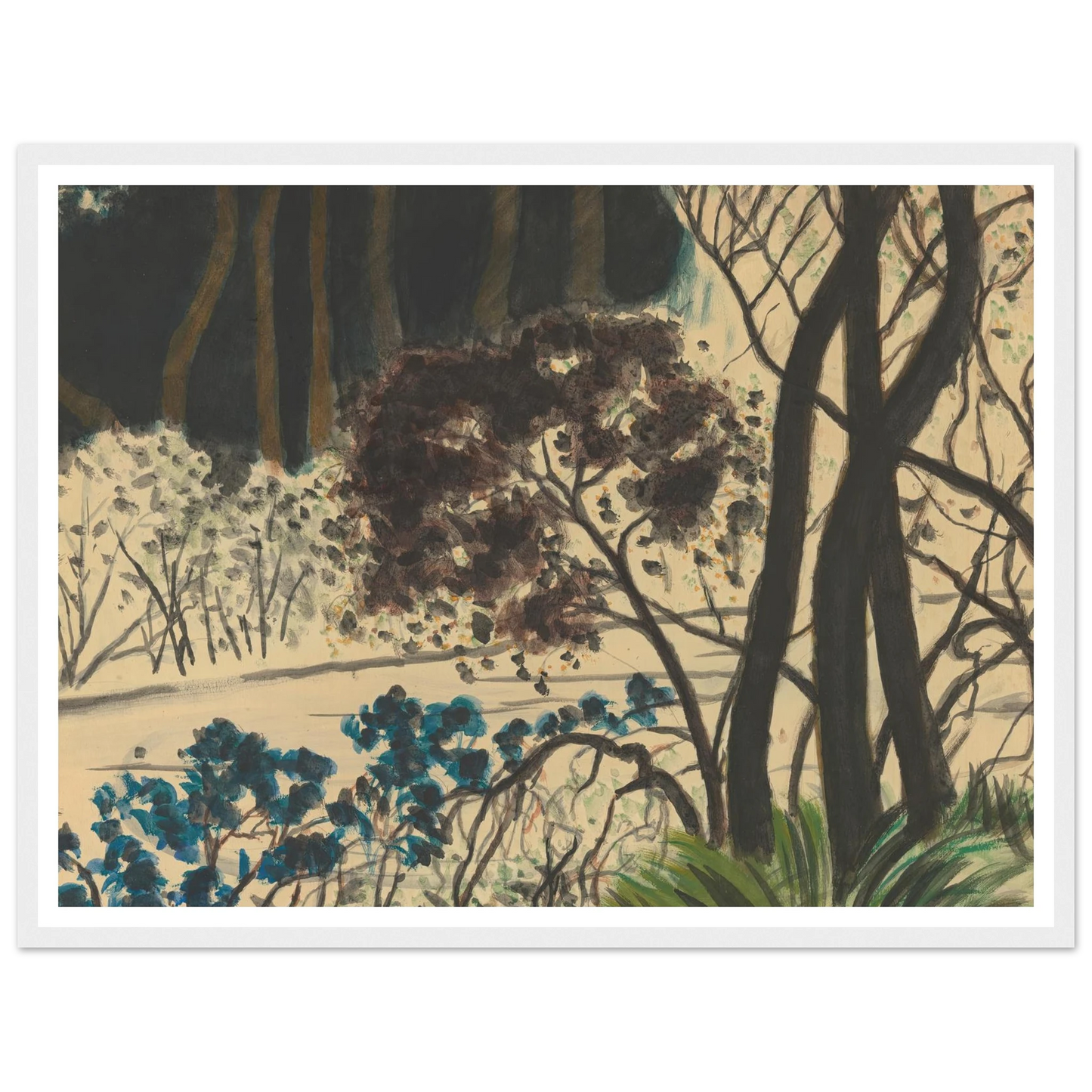 Bosgezicht Art Print | Leon Spilliaert-Quipham Collections