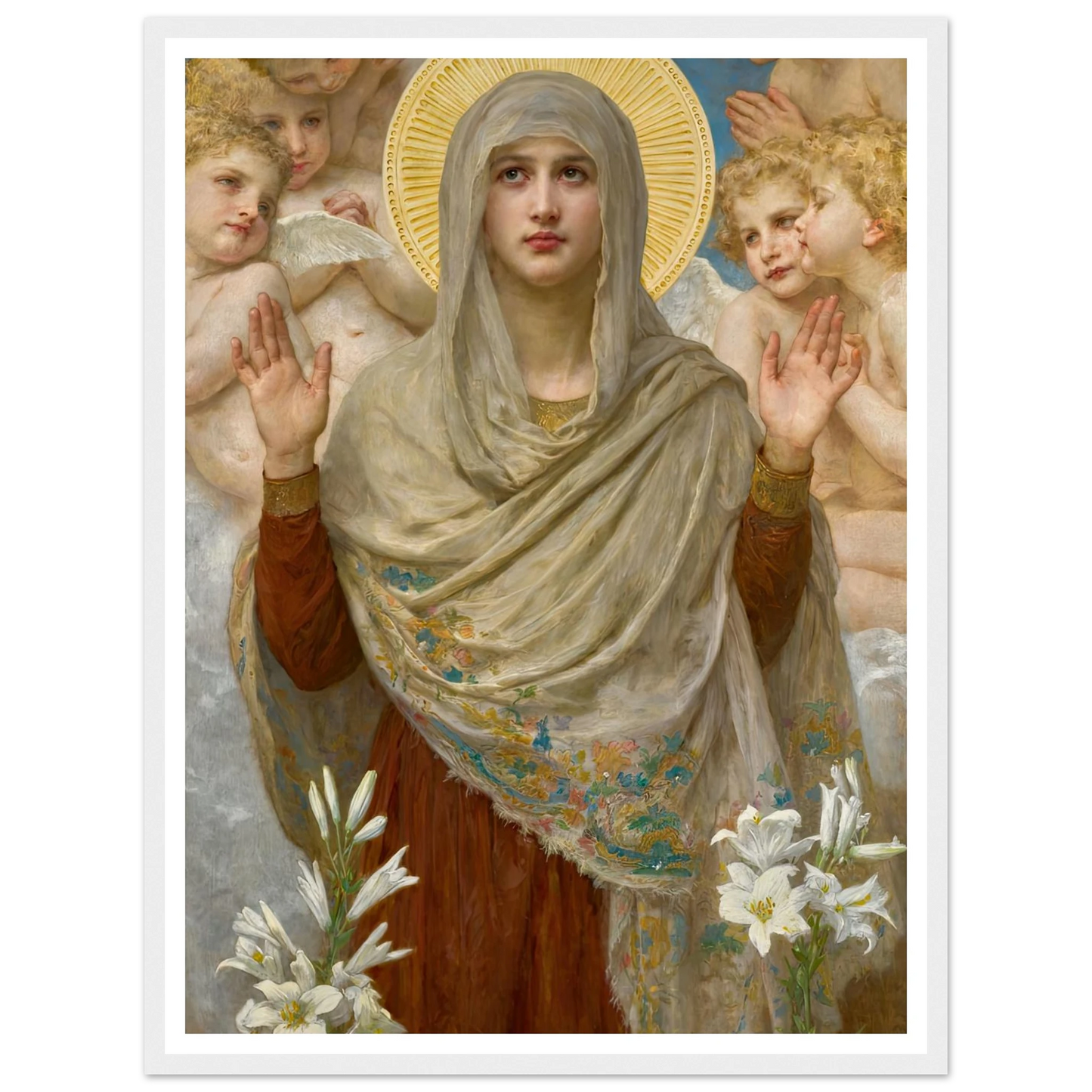 Ora Pro Nobis (1903) Art Print | William Bouguereau-Quipham Collections