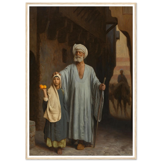 The Helping Hand Art Print | Jean Leon Gerome-Quipham Collections
