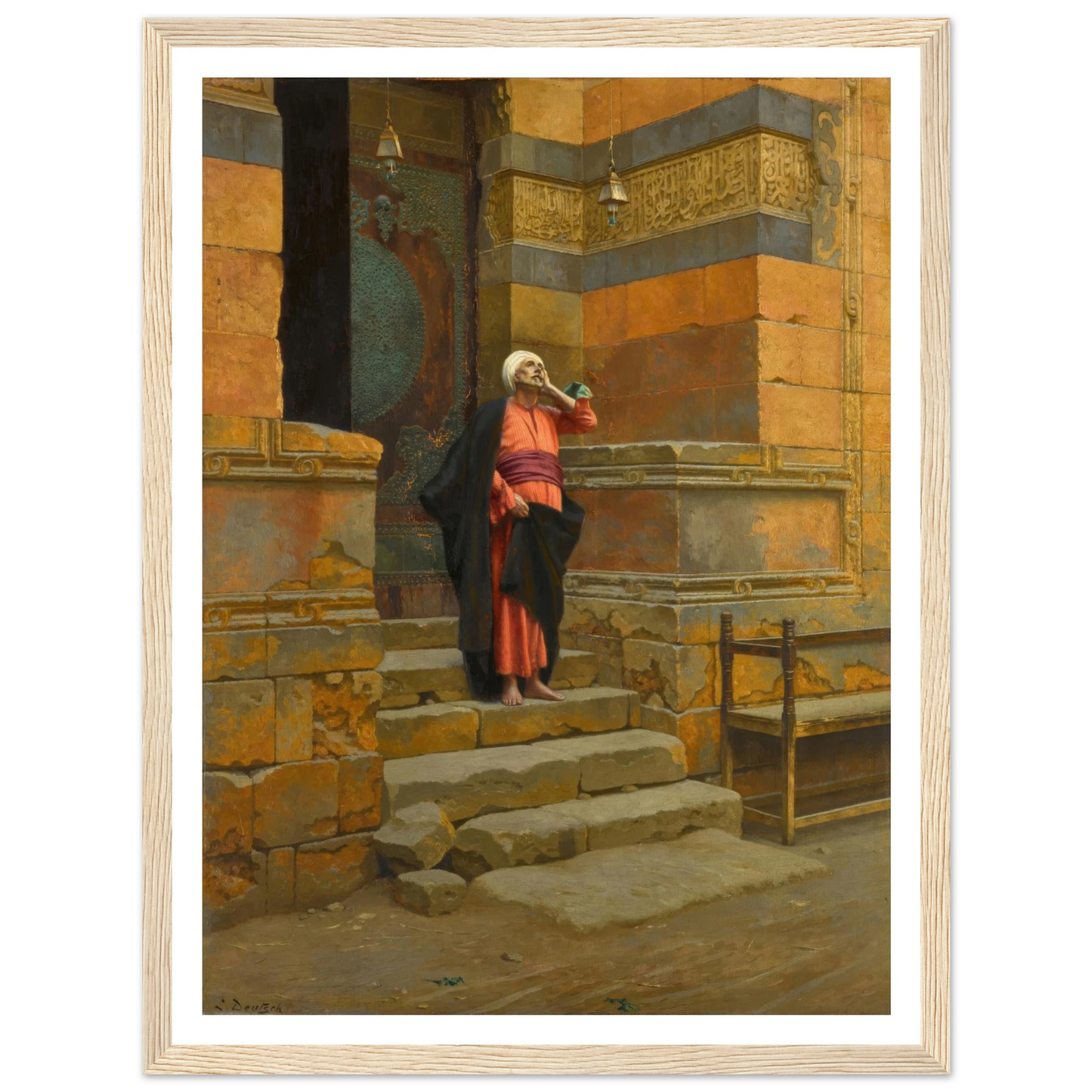 Before the Mosque Art Print | Ludwig Deutsch-Quipham Collections