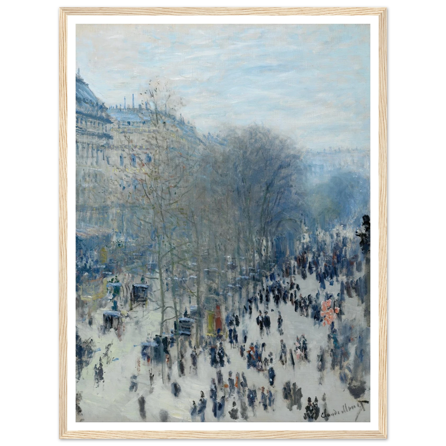 Boulevard des Capucines Art Print | Claude Monet-Quipham Collections