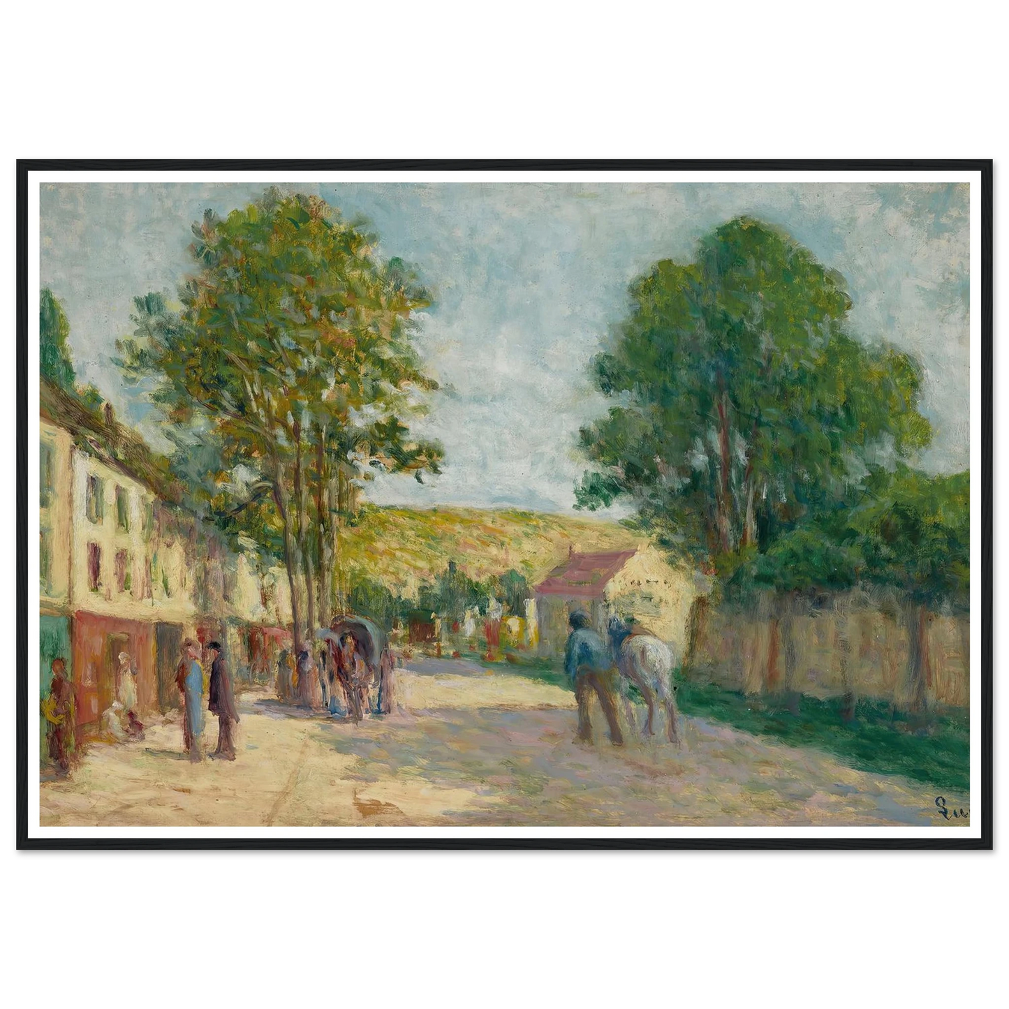 Environs de Paris Art Print | Maximilien Luce-Quipham Collections