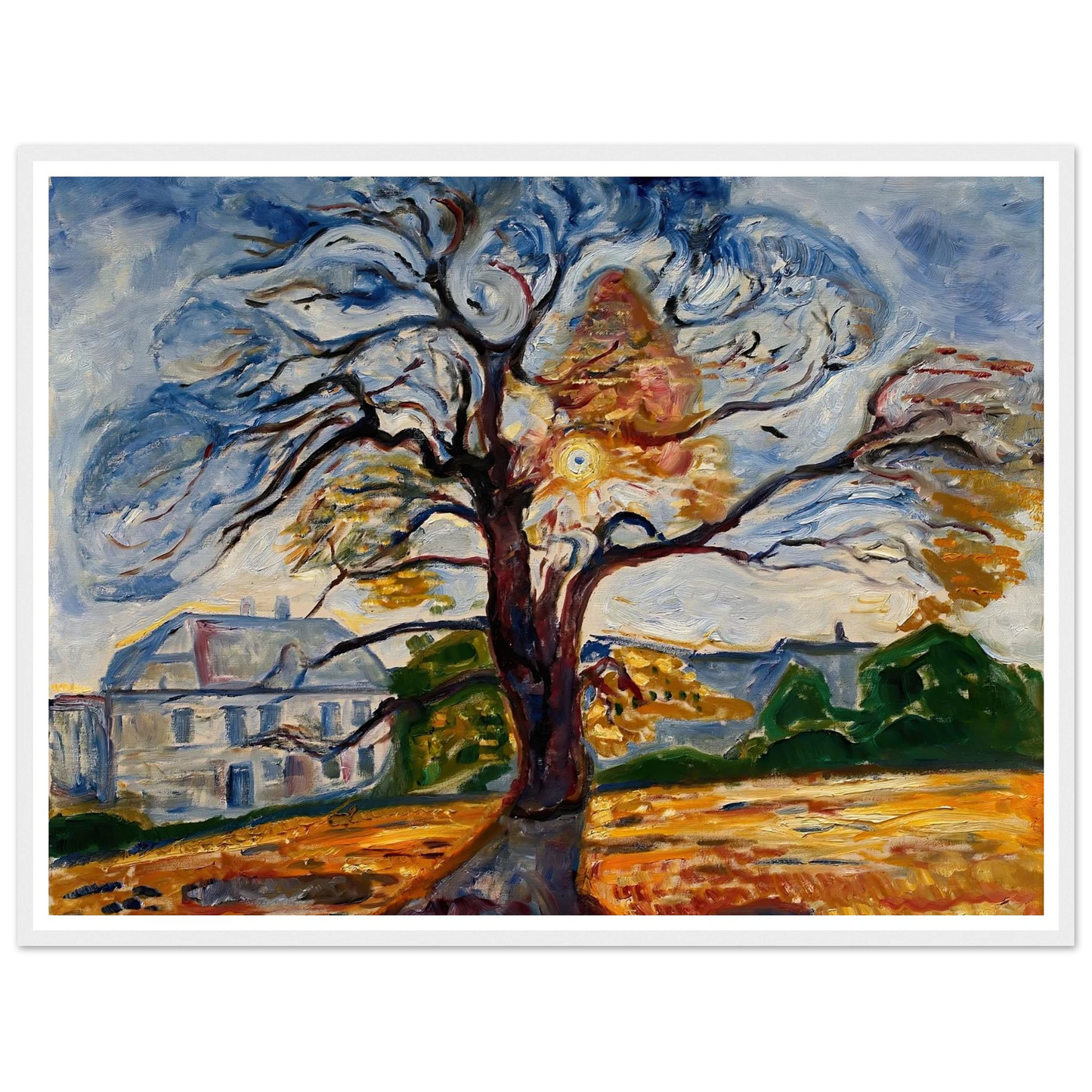 The Oak (1906) Art Print | Edvard Munch-Quipham Collections