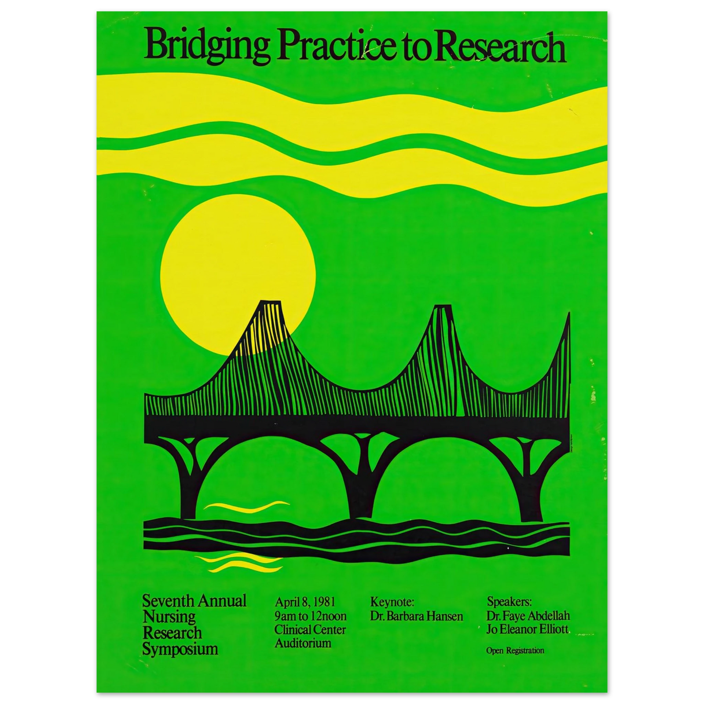 Bridging practice to research (1981) Art Print | National Institutes of Health-Quipham Collections