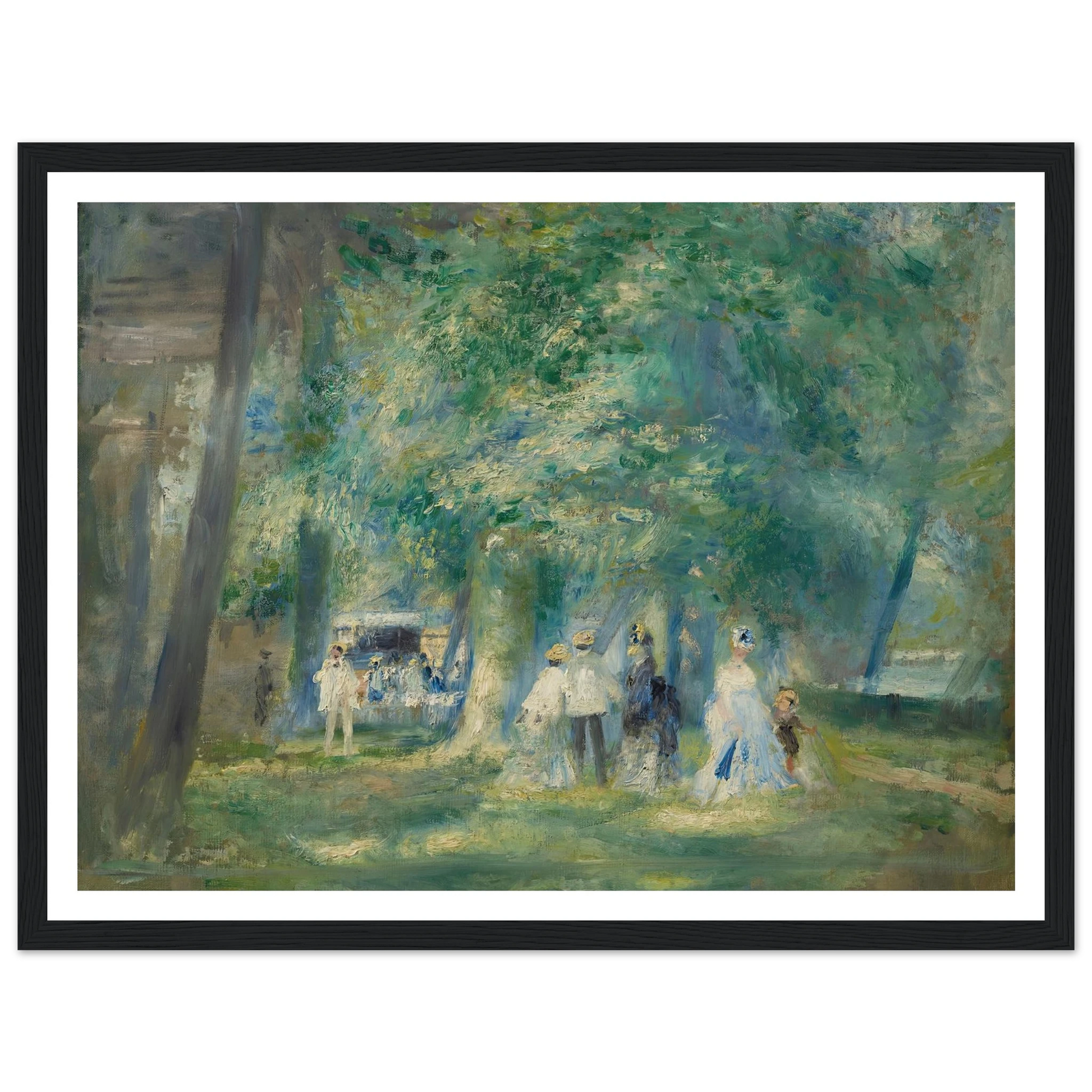 La fête à Saint-Cloud (1871) Art Print | Pierre Auguste Renoir-Quipham Collections