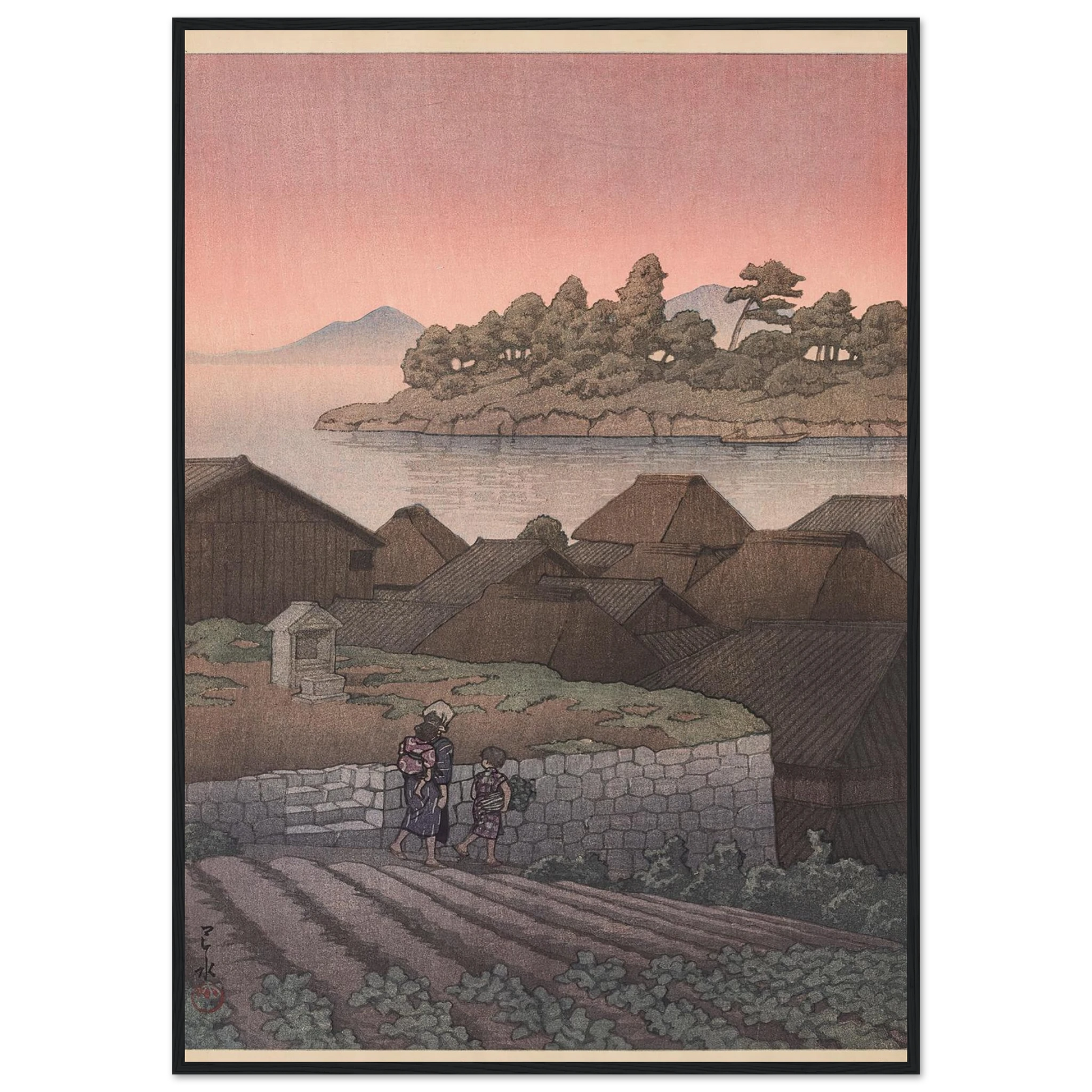 Amakusa Honryo (1937) Art Print | Kawase Hasui-Quipham Collections
