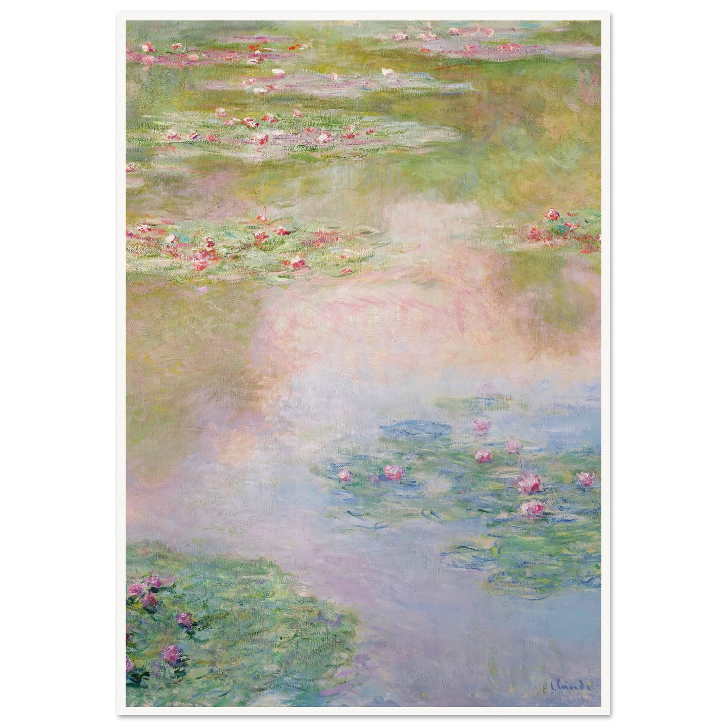 Nymphéas (1907) Art Print | Claude Monet-Quipham Collections