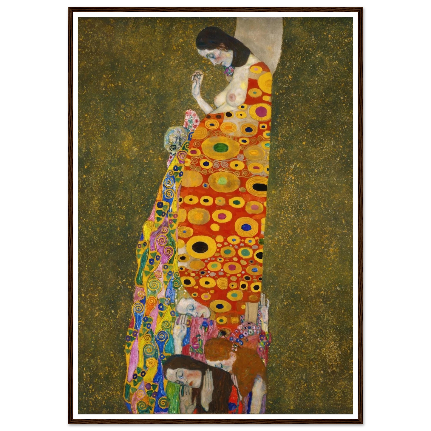 Hope, II (1907 - 1908) Art Print | Gustav Klimt-Quipham Collections