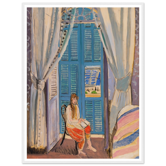 The Venetian Blinds (Les Persiennes) (1919) Art Print | Henri Matisse-Quipham Collections