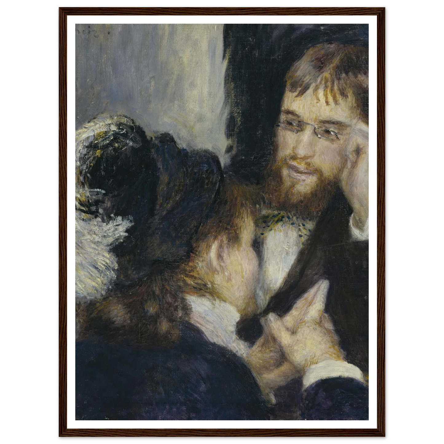 Conversation (1878) Art Print | Pierre Auguste Renoir-Quipham Collections