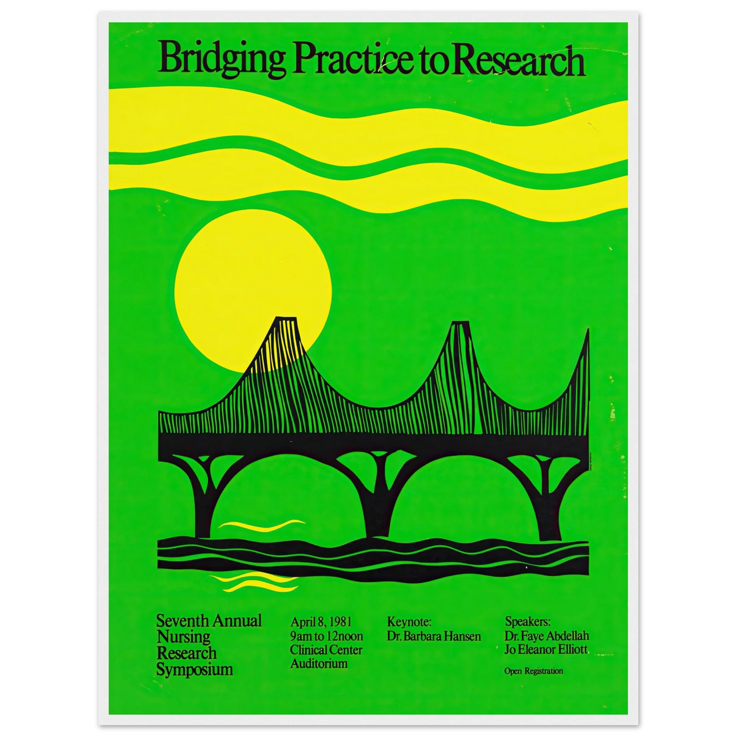 Bridging practice to research (1981) Art Print | National Institutes of Health-Quipham Collections