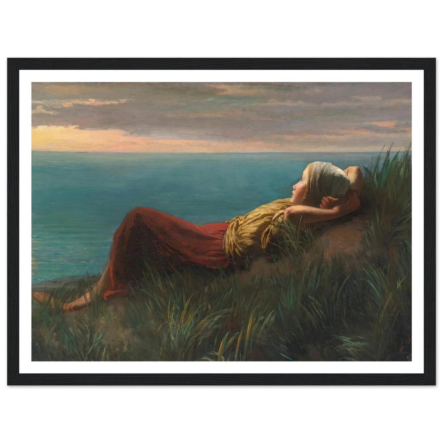 Dreams (Dolce Far Niente) Art Print | Jozef Israels-Quipham Collections
