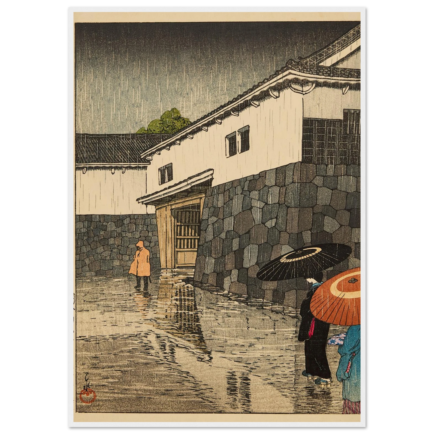 Uchiyamashita, Okayama Art Print | Kawase Hasui-Quipham Collections