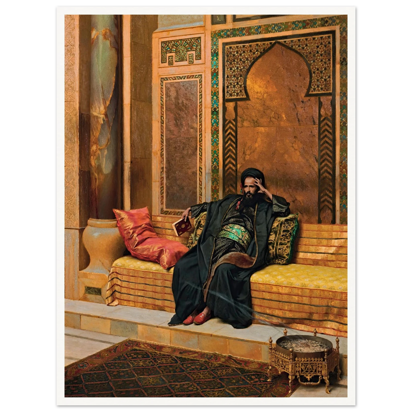 The Scholar (1901) Art Print | Ludwig Deutsch-Quipham Collections