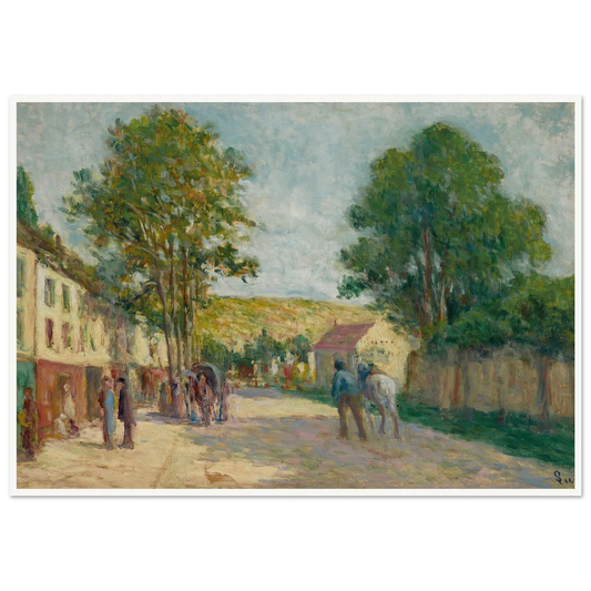 Environs de Paris Art Print | Maximilien Luce-Quipham Collections