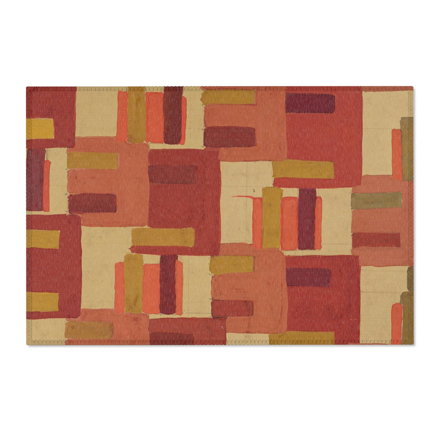 Untitled (Textile design no IV) (circa 1925) Rug | Frances Hodgkins-Quipham Collections