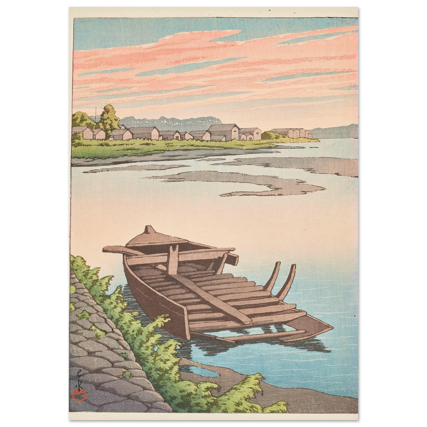 Akita Tsuchizaki (1928) Art Print | Kawase Hasui-Quipham Collections