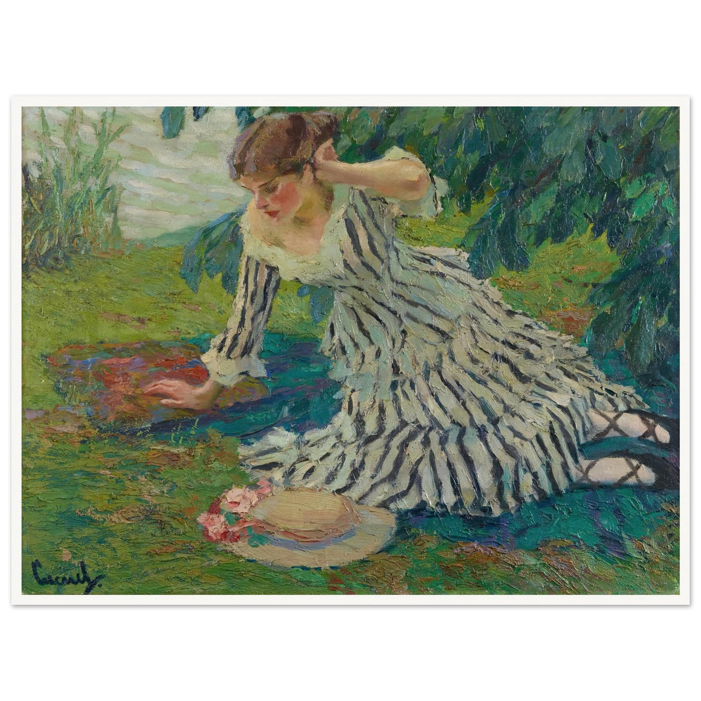 After the siesta (1910) Art Print | Edward Cucue-Quipham Collections