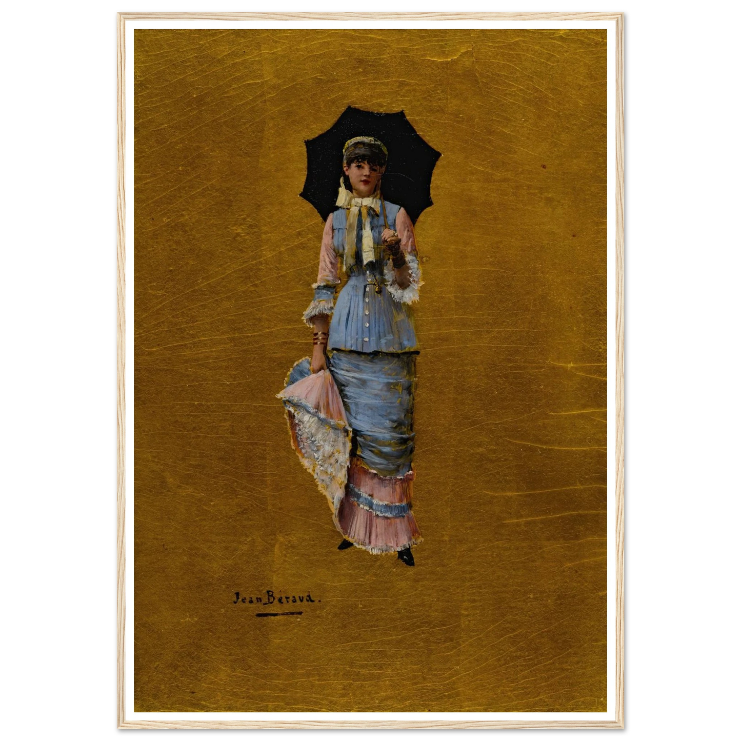 Jeune femme a l’ombrelle Art Print | Jean Beraud-Quipham Collections