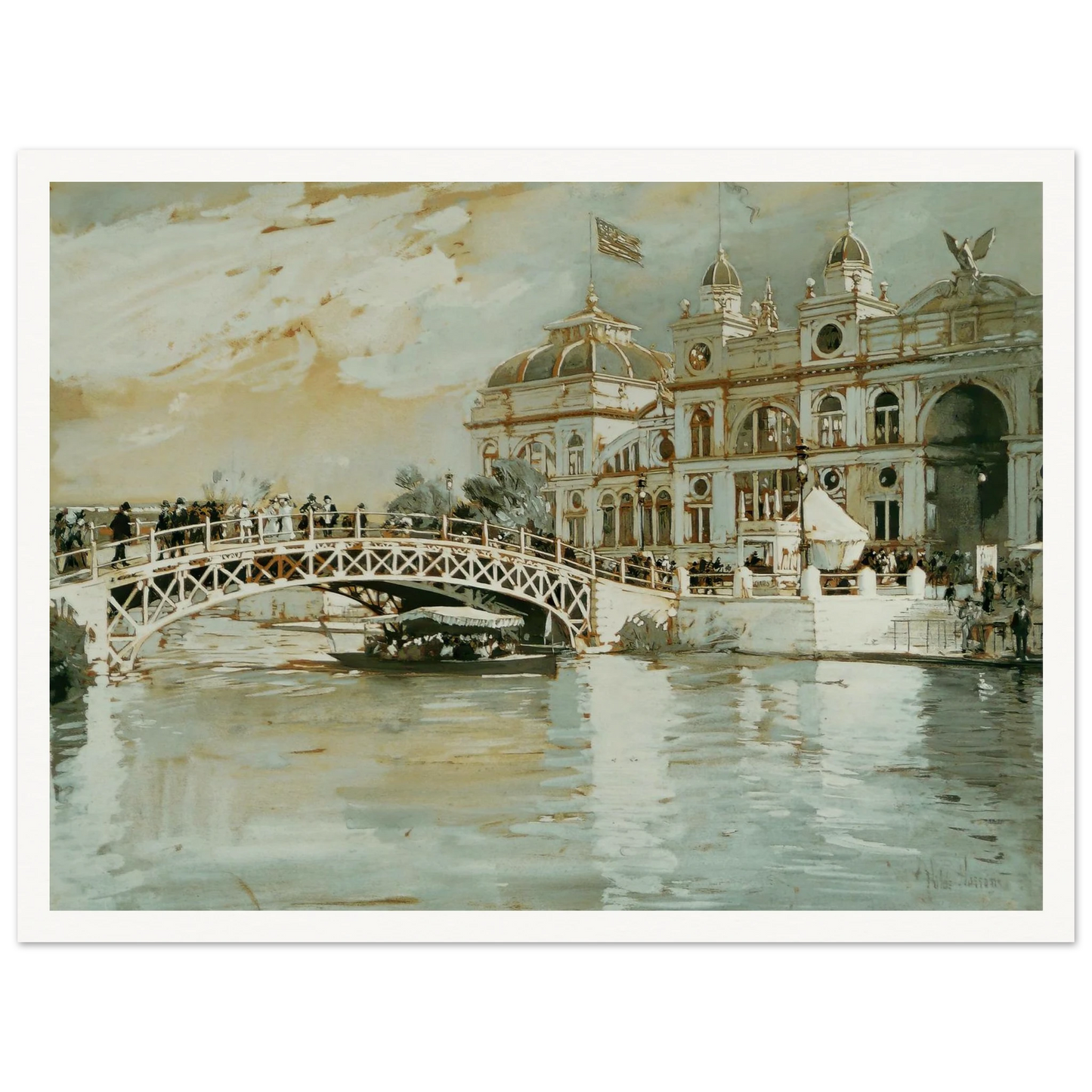 Columbian Exposition, Chicago (1892) Art Print | Childe Hassam-Quipham Collections