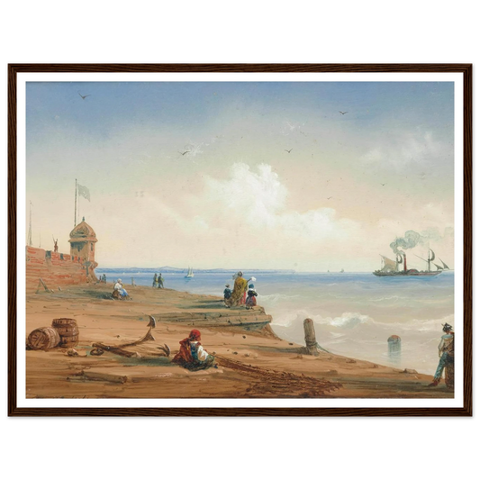 A fond farewell (1845) Art Print | Carlo Bossoli-Quipham Collections