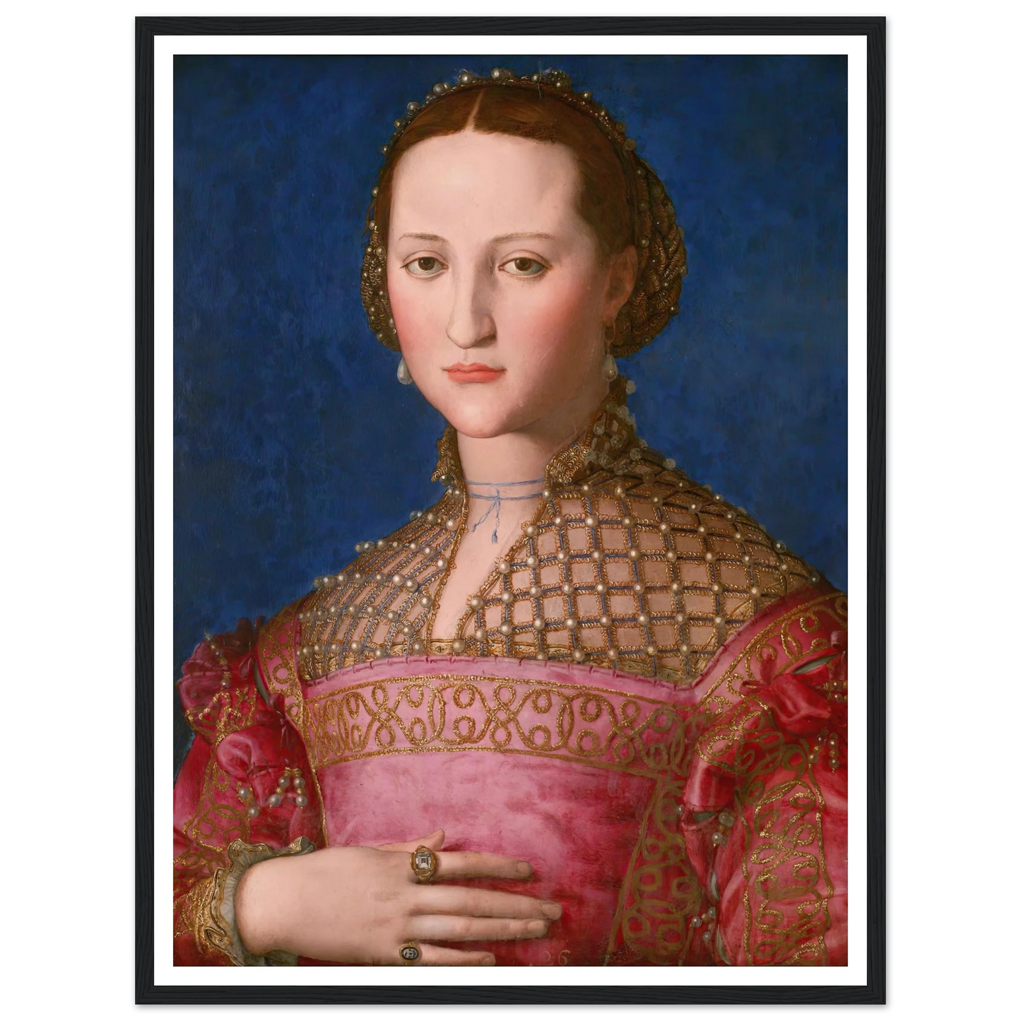Eleonora Of Toledo (1543) Art Print | Agnolo Bronzino-Quipham Collections