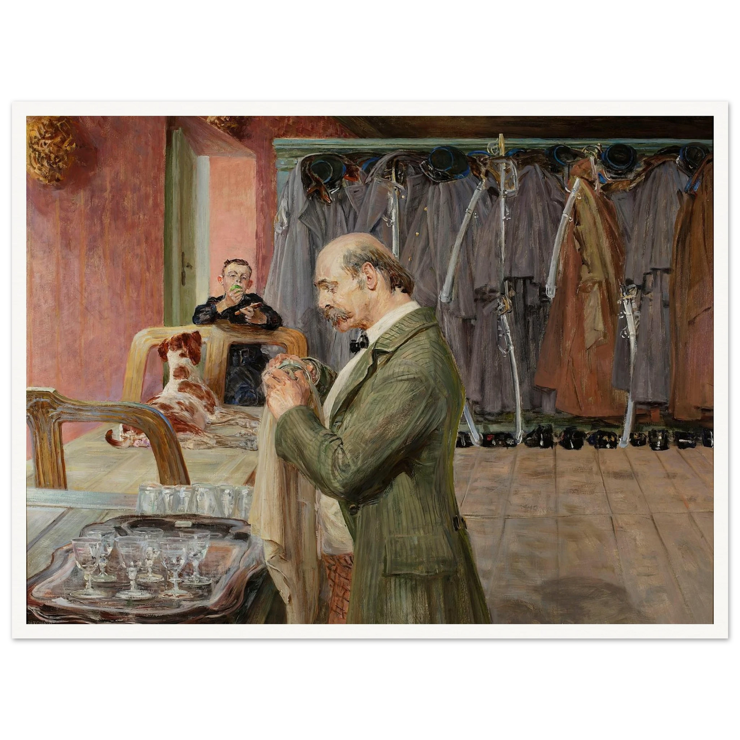 My life – central section of the triptych (1911-1912) Art Print | Jacek Malczewski-Quipham Collections