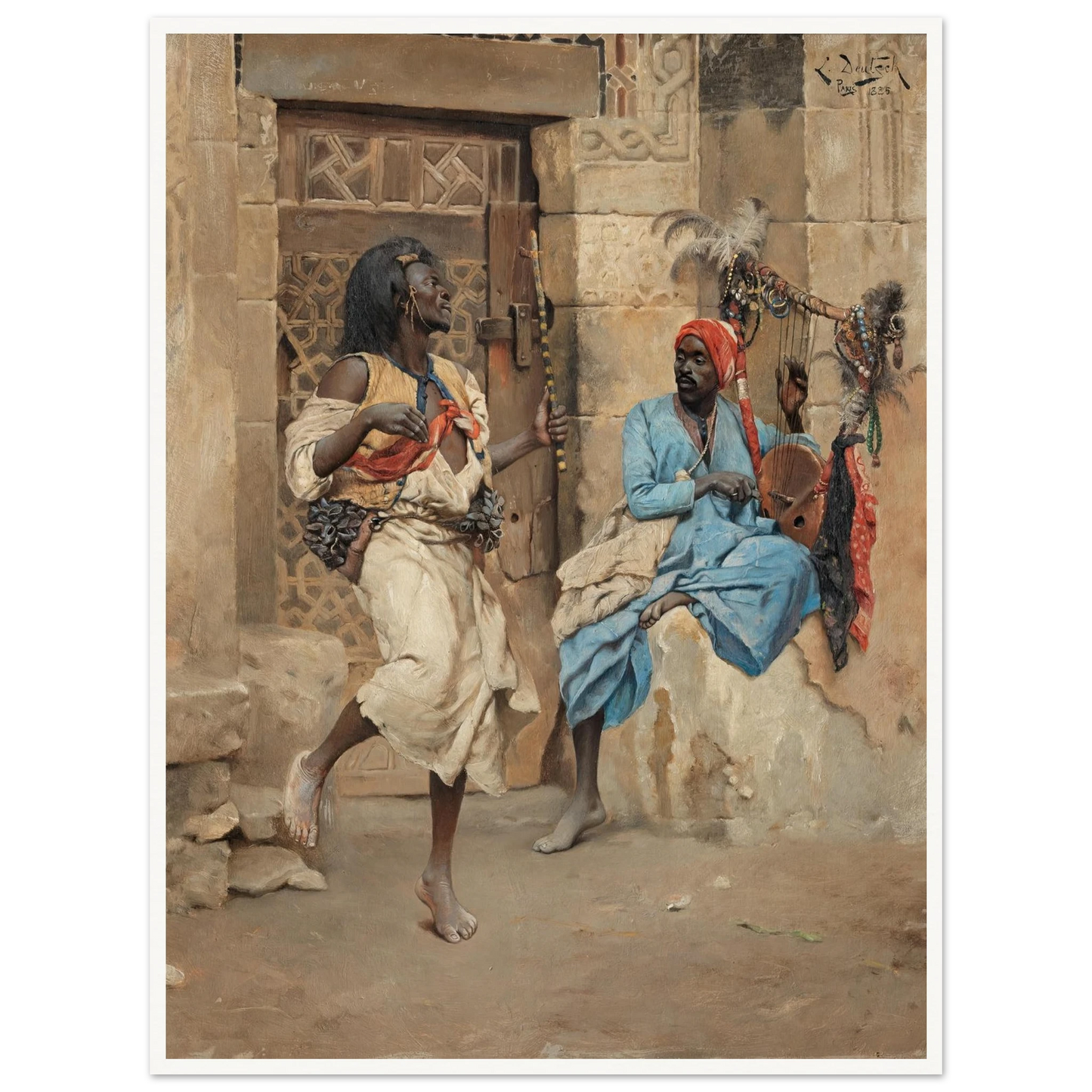 The Performance (1885) Art Print | Ludwig Deutsch-Quipham Collections