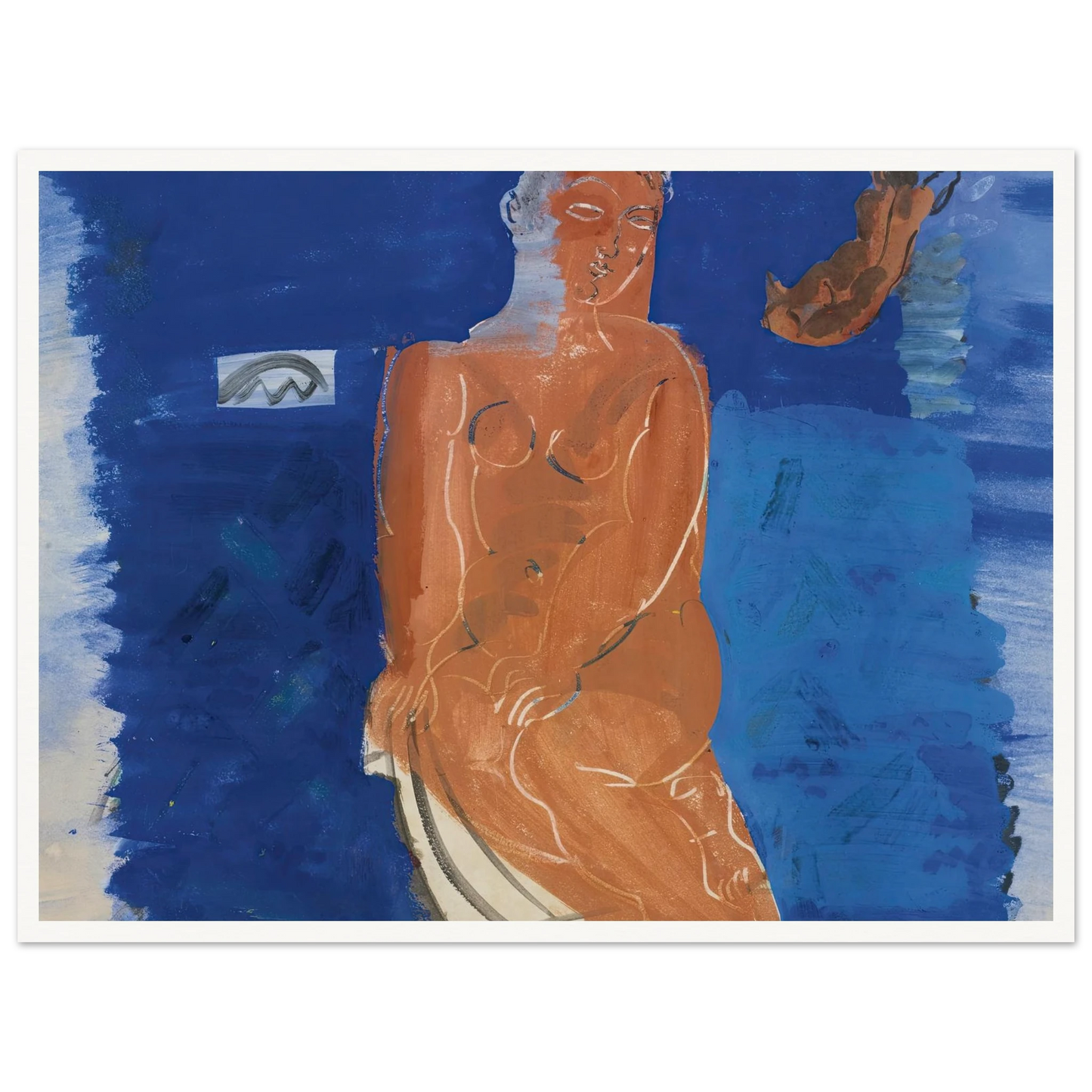 Amphitrite (circa 1925-1938) Art Print | Raoul Dufy-Quipham Collections