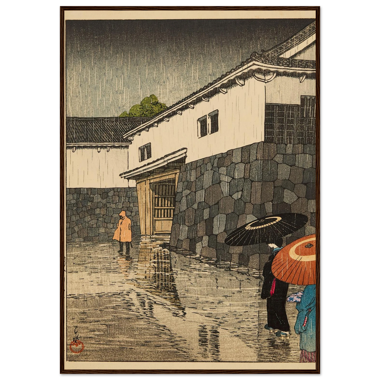 Uchiyamashita, Okayama Art Print | Kawase Hasui-Quipham Collections