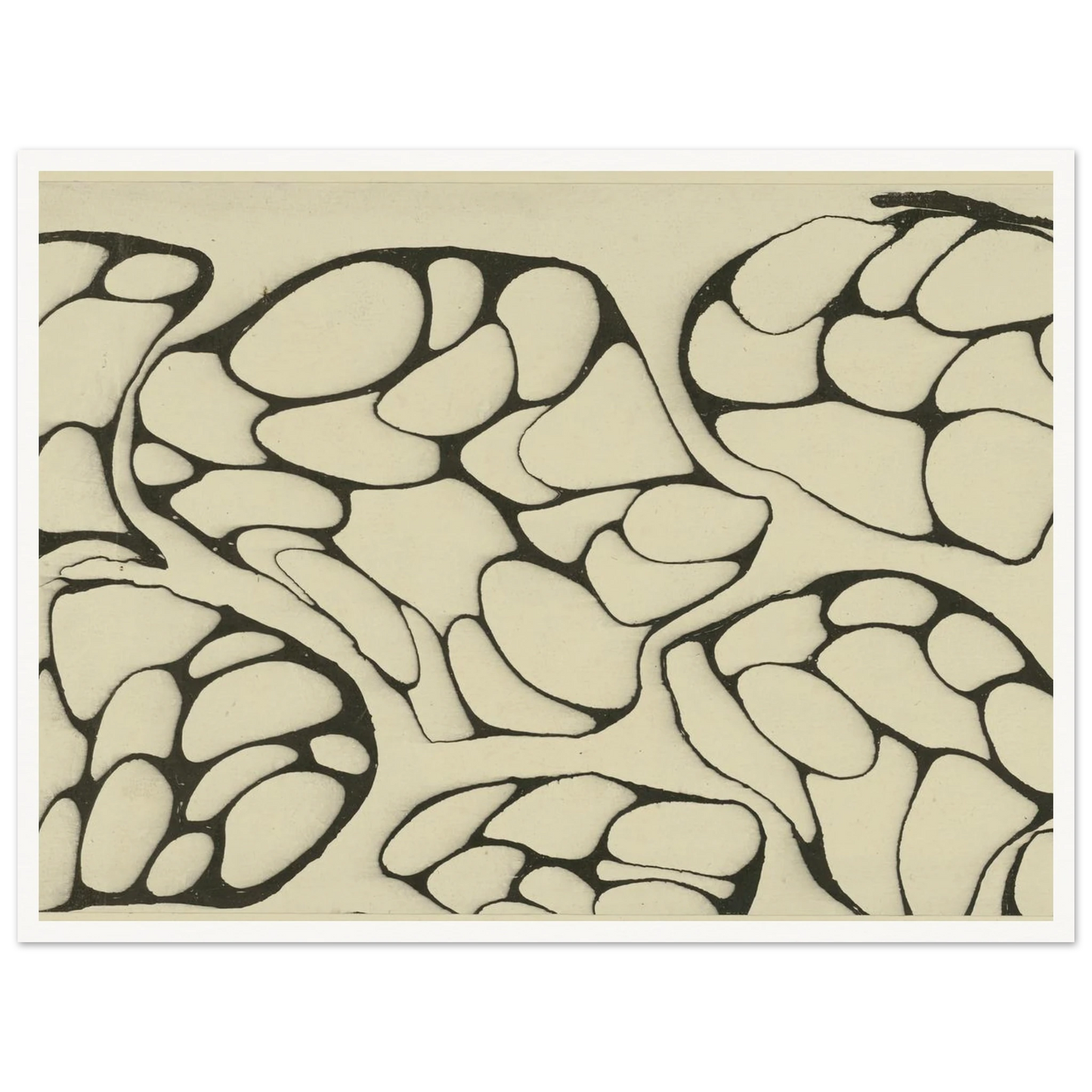 Adermarmorpapier (1903 - 1907) Art Print | Josef Hoffmann-Quipham Collections