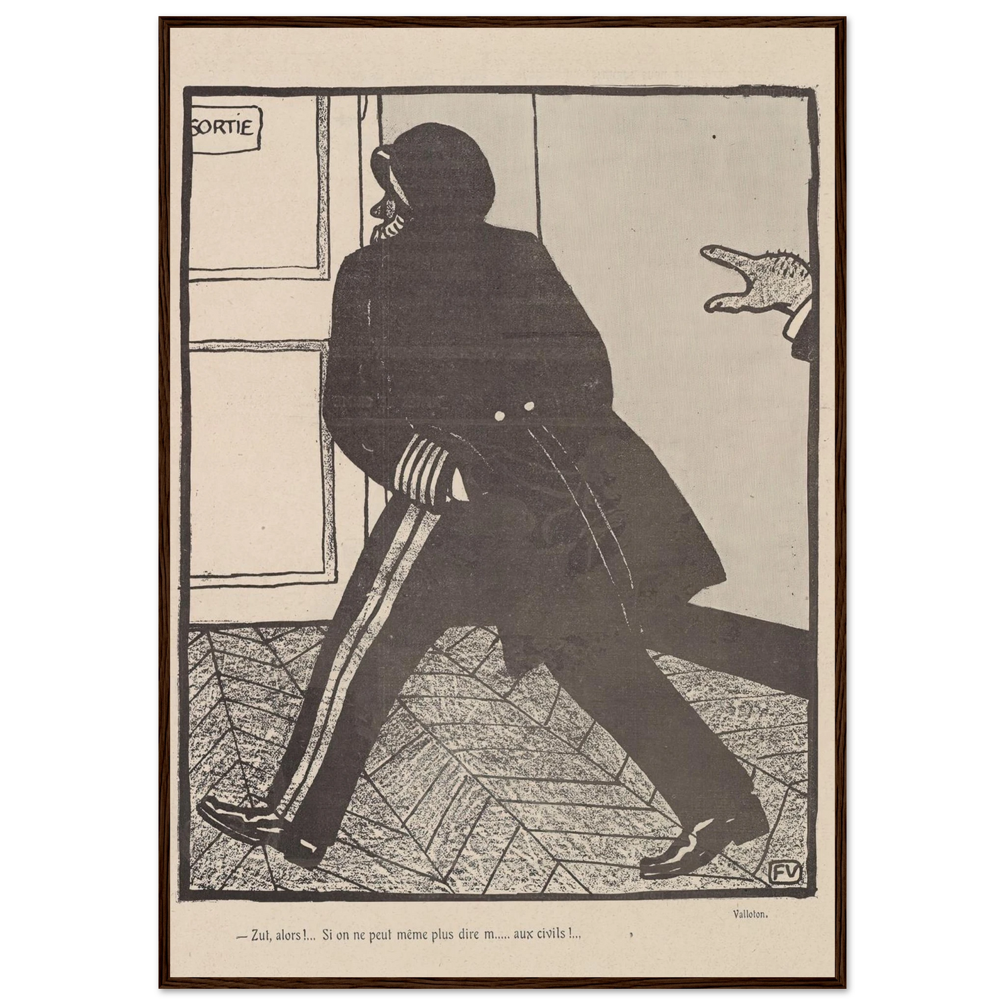 10 octobre 1903 Art Print | Felix Vallotton-Quipham Collections