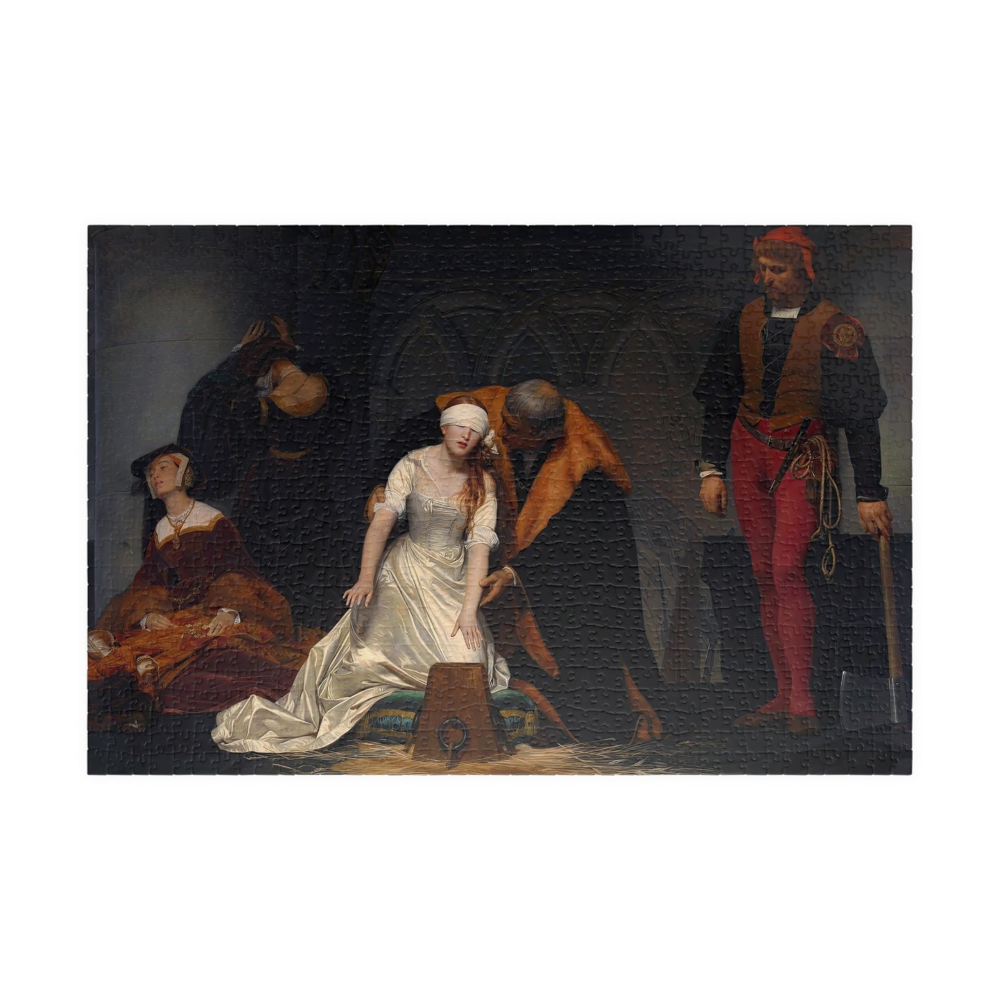 The Execution of Lady Jane Grey Puzzle | Paul Delaroche-Quipham Collections
